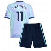 Maillot de football Réplique Arsenal Gabriel Martinelli #11 Troisième Enfant 2024-25 Manche Courte (+ Pantalon court)