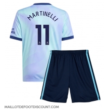 Maillot de football Réplique Arsenal Gabriel Martinelli #11 Troisième Enfant 2024-25 Manche Courte (+ Pantalon court)