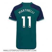 Maillot de football Réplique Arsenal Gabriel Martinelli #11 Troisième Femme 2023-24 Manche Courte