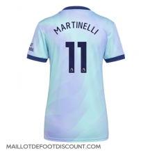 Maillot de football Réplique Arsenal Gabriel Martinelli #11 Troisième Femme 2024-25 Manche Courte