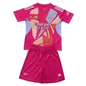 Maillot de football Réplique Arsenal Gardien de but Extérieur Enfant 2024-25 Manche Courte (+ Pantalon court)