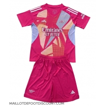 Maillot de football Réplique Arsenal Gardien de but Extérieur Enfant 2024-25 Manche Courte (+ Pantalon court)