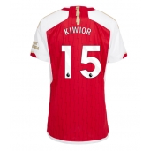 Maillot de football Réplique Arsenal Jakub Kiwior #15 Domicile Femme 2023-24 Manche Courte