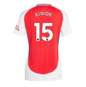 Maillot de football Réplique Arsenal Jakub Kiwior #15 Domicile Femme 2024-25 Manche Courte