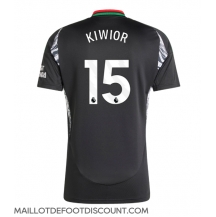 Maillot de football Réplique Arsenal Jakub Kiwior #15 Extérieur 2024-25 Manche Courte