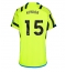 Maillot de football Réplique Arsenal Jakub Kiwior #15 Extérieur Femme 2023-24 Manche Courte