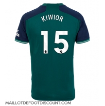 Maillot de football Réplique Arsenal Jakub Kiwior #15 Troisième 2023-24 Manche Courte