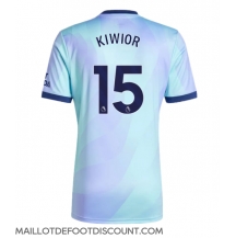 Maillot de football Réplique Arsenal Jakub Kiwior #15 Troisième 2024-25 Manche Courte