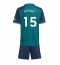 Maillot de football Réplique Arsenal Jakub Kiwior #15 Troisième Enfant 2023-24 Manche Courte (+ Pantalon court)