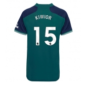 Maillot de football Réplique Arsenal Jakub Kiwior #15 Troisième Femme 2023-24 Manche Courte