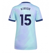 Maillot de football Réplique Arsenal Jakub Kiwior #15 Troisième Femme 2024-25 Manche Courte