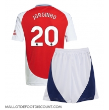 Maillot de football Réplique Arsenal Jorginho Frello #20 Domicile Enfant 2024-25 Manche Courte (+ Pantalon court)