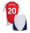 Maillot de football Réplique Arsenal Jorginho Frello #20 Domicile Enfant 2024-25 Manche Courte (+ Pantalon court)