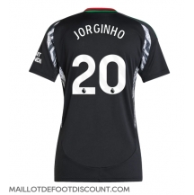 Maillot de football Réplique Arsenal Jorginho Frello #20 Extérieur Femme 2024-25 Manche Courte