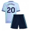 Maillot de football Réplique Arsenal Jorginho Frello #20 Troisième Enfant 2024-25 Manche Courte (+ Pantalon court)