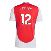 Maillot de football Réplique Arsenal Jurrien Timber #12 Domicile 2024-25 Manche Courte