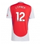 Maillot de football Réplique Arsenal Jurrien Timber #12 Domicile 2024-25 Manche Courte