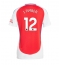 Maillot de football Réplique Arsenal Jurrien Timber #12 Domicile Femme 2024-25 Manche Courte