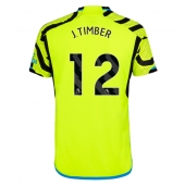 Maillot de football Réplique Arsenal Jurrien Timber #12 Extérieur 2023-24 Manche Courte