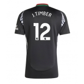 Maillot de football Réplique Arsenal Jurrien Timber #12 Extérieur 2024-25 Manche Courte