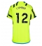 Maillot de football Réplique Arsenal Jurrien Timber #12 Extérieur Femme 2023-24 Manche Courte