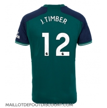 Maillot de football Réplique Arsenal Jurrien Timber #12 Troisième 2023-24 Manche Courte