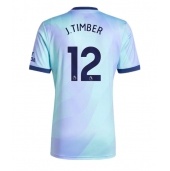 Maillot de football Réplique Arsenal Jurrien Timber #12 Troisième 2024-25 Manche Courte