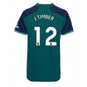 Maillot de football Réplique Arsenal Jurrien Timber #12 Troisième Femme 2023-24 Manche Courte