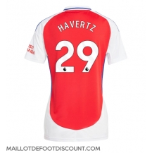 Maillot de football Réplique Arsenal Kai Havertz #29 Domicile Femme 2024-25 Manche Courte