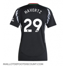 Maillot de football Réplique Arsenal Kai Havertz #29 Extérieur Femme 2024-25 Manche Courte