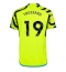 Maillot de football Réplique Arsenal Leandro Trossard #19 Extérieur 2023-24 Manche Courte