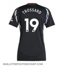 Maillot de football Réplique Arsenal Leandro Trossard #19 Extérieur Femme 2024-25 Manche Courte