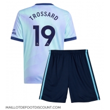 Maillot de football Réplique Arsenal Leandro Trossard #19 Troisième Enfant 2024-25 Manche Courte (+ Pantalon court)