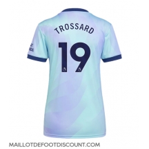 Maillot de football Réplique Arsenal Leandro Trossard #19 Troisième Femme 2024-25 Manche Courte