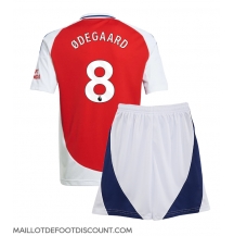 Maillot de football Réplique Arsenal Martin Odegaard #8 Domicile Enfant 2024-25 Manche Courte (+ Pantalon court)