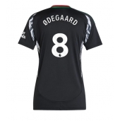 Maillot de football Réplique Arsenal Martin Odegaard #8 Extérieur Femme 2024-25 Manche Courte