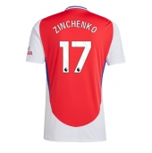 Maillot de football Réplique Arsenal Oleksandr Zinchenko #17 Domicile 2024-25 Manche Courte