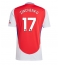 Maillot de football Réplique Arsenal Oleksandr Zinchenko #17 Domicile 2024-25 Manche Courte