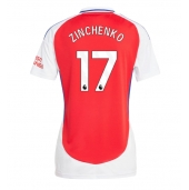 Maillot de football Réplique Arsenal Oleksandr Zinchenko #17 Domicile Femme 2024-25 Manche Courte