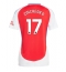 Maillot de football Réplique Arsenal Oleksandr Zinchenko #17 Domicile Femme 2024-25 Manche Courte