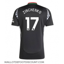 Maillot de football Réplique Arsenal Oleksandr Zinchenko #17 Extérieur 2024-25 Manche Courte