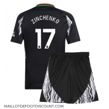 Maillot de football Réplique Arsenal Oleksandr Zinchenko #17 Extérieur Enfant 2024-25 Manche Courte (+ Pantalon court)