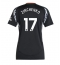 Maillot de football Réplique Arsenal Oleksandr Zinchenko #17 Extérieur Femme 2024-25 Manche Courte