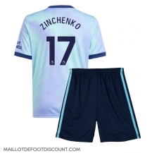 Maillot de football Réplique Arsenal Oleksandr Zinchenko #17 Troisième Enfant 2024-25 Manche Courte (+ Pantalon court)