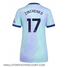 Maillot de football Réplique Arsenal Oleksandr Zinchenko #17 Troisième Femme 2024-25 Manche Courte