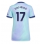 Maillot de football Réplique Arsenal Oleksandr Zinchenko #17 Troisième Femme 2024-25 Manche Courte