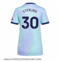 Maillot de football Réplique Arsenal Raheem Sterling #30 Troisième Femme 2024-25 Manche Courte