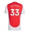 Maillot de football Réplique Arsenal Riccardo Calafiori #33 Domicile 2024-25 Manche Courte