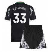 Maillot de football Réplique Arsenal Riccardo Calafiori #33 Extérieur Enfant 2024-25 Manche Courte (+ Pantalon court)