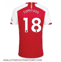 Maillot de football Réplique Arsenal Takehiro Tomiyasu #18 Domicile 2023-24 Manche Courte